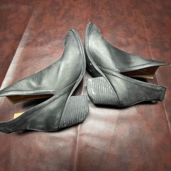 Jeffrey Campbell black washed leather‎ Orwell boots booties, size 8.5 - Picture 3 of 8